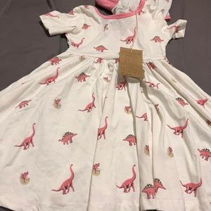 NWT 18-24 Kyte baby rose Jurassic dress